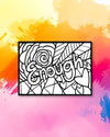 Enough Coloring Page