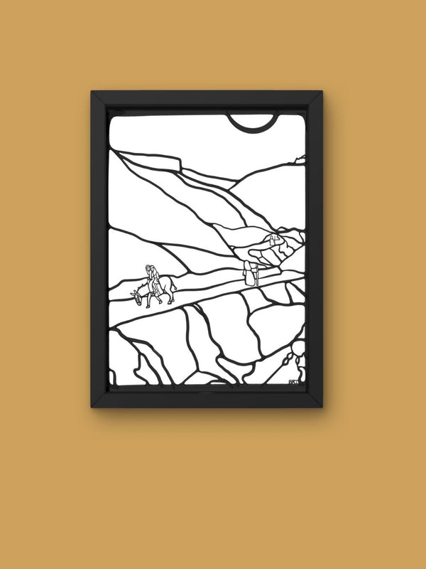 The Good Samaritan Coloring Sheet (image license)
