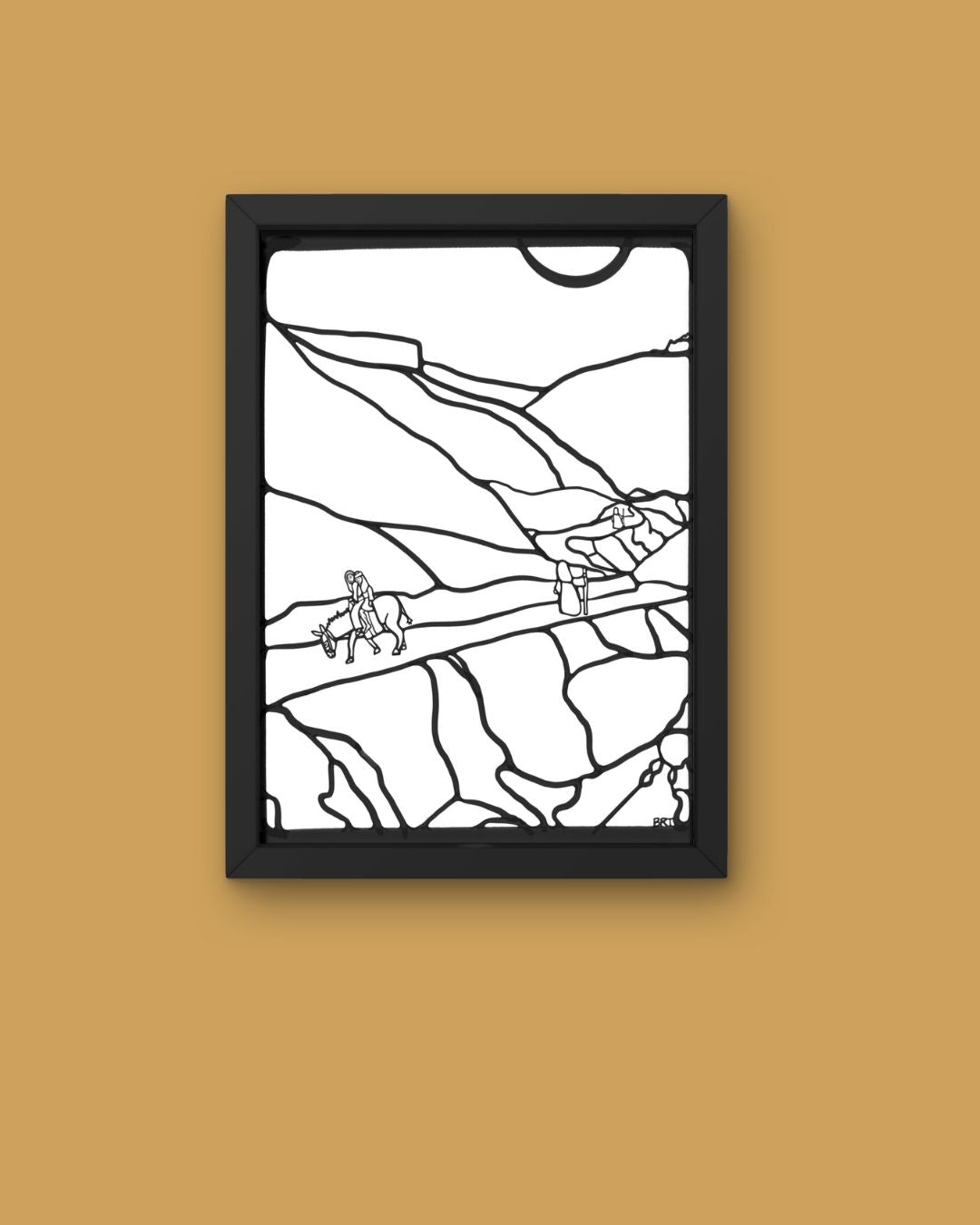 The Good Samaritan Coloring Sheet (image license)