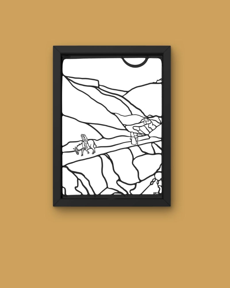 The Good Samaritan Coloring Sheet (image license)