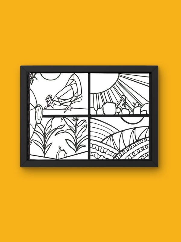 The Sower Coloring Page (image license)